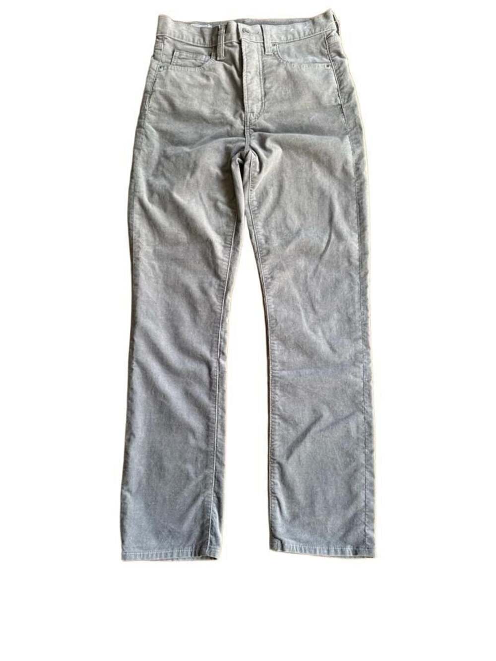 Gap Vintage Slim High Rise Corduroy Pants Gray Size 26 / 2R H1254